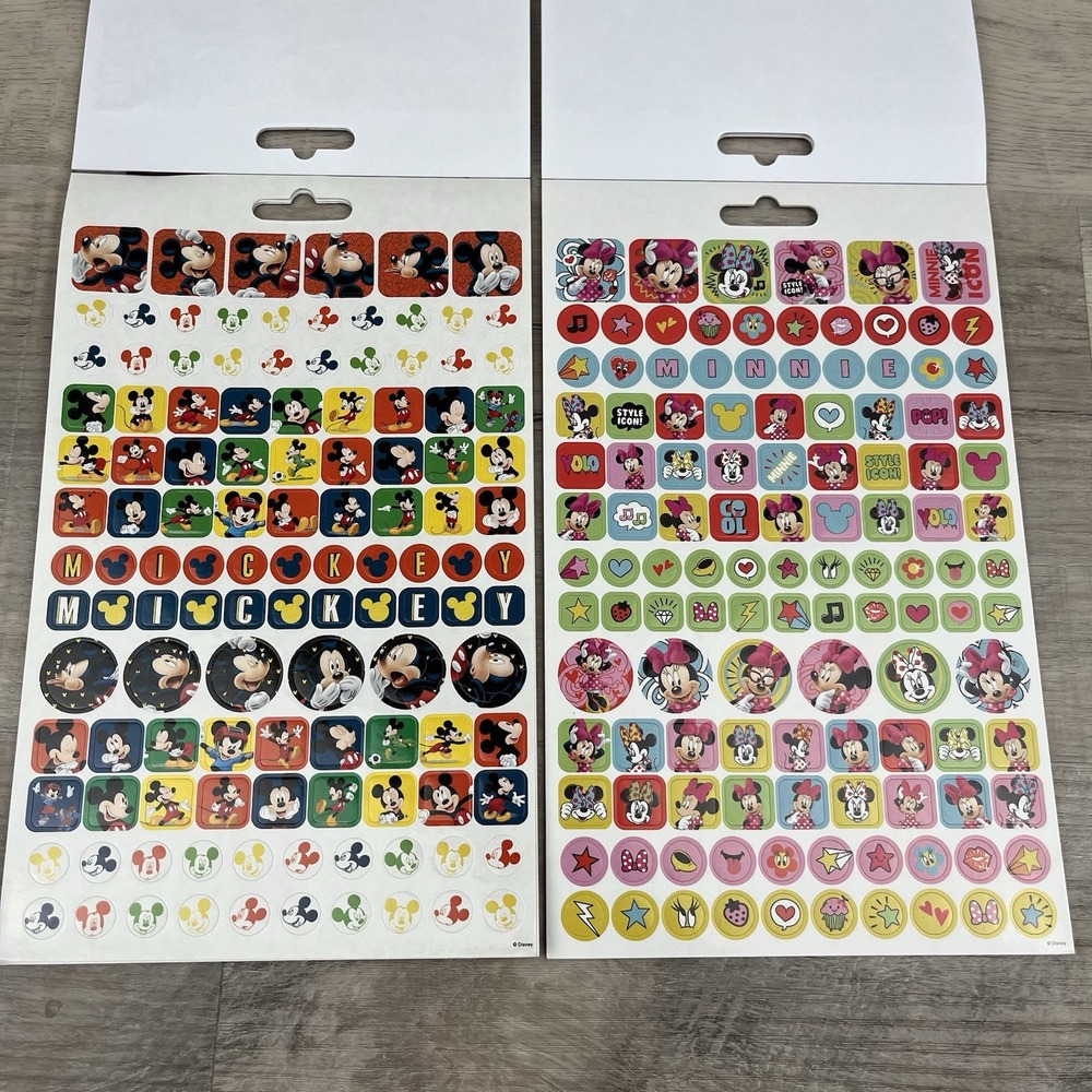 Disney Mickey & Minnie Mouse‎ Stickerland Sticker Books 295+ Each School Gift - Picture 7 of 10